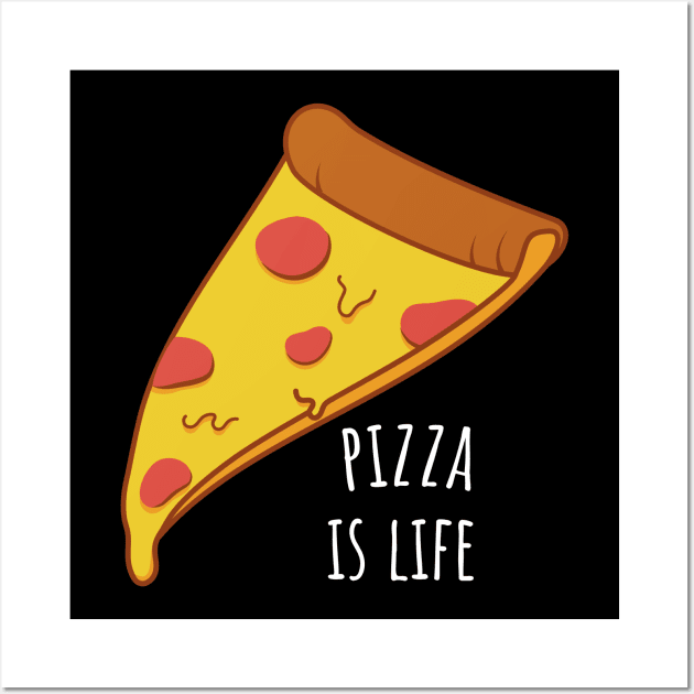 Pizza is Life Wall Art by rianfee